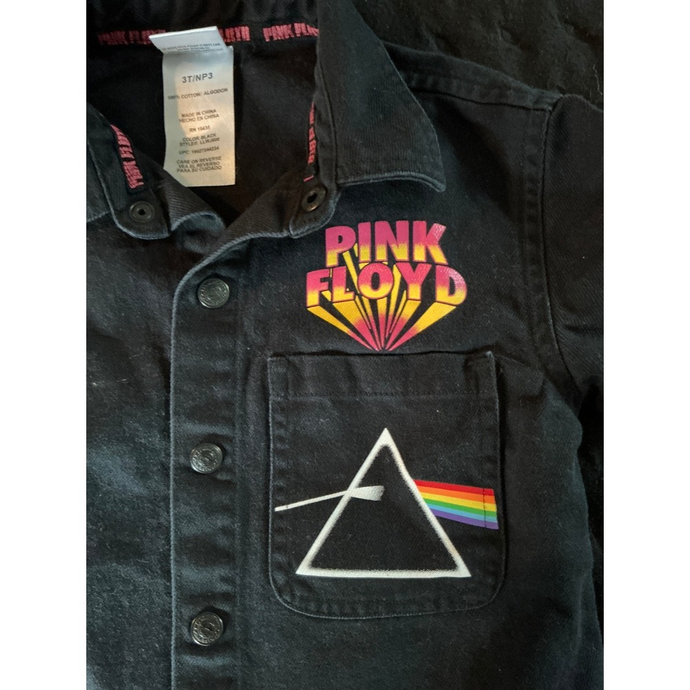 Pink Floyd Youth Toddler Size 3T Logo‎ jacket